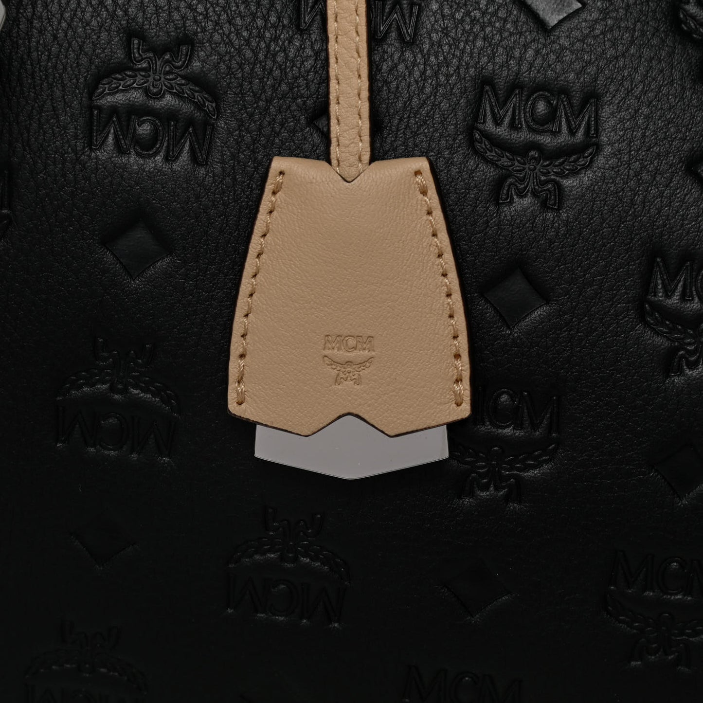 Calfskin Ottomar Monogram Essential Boston Bag Black