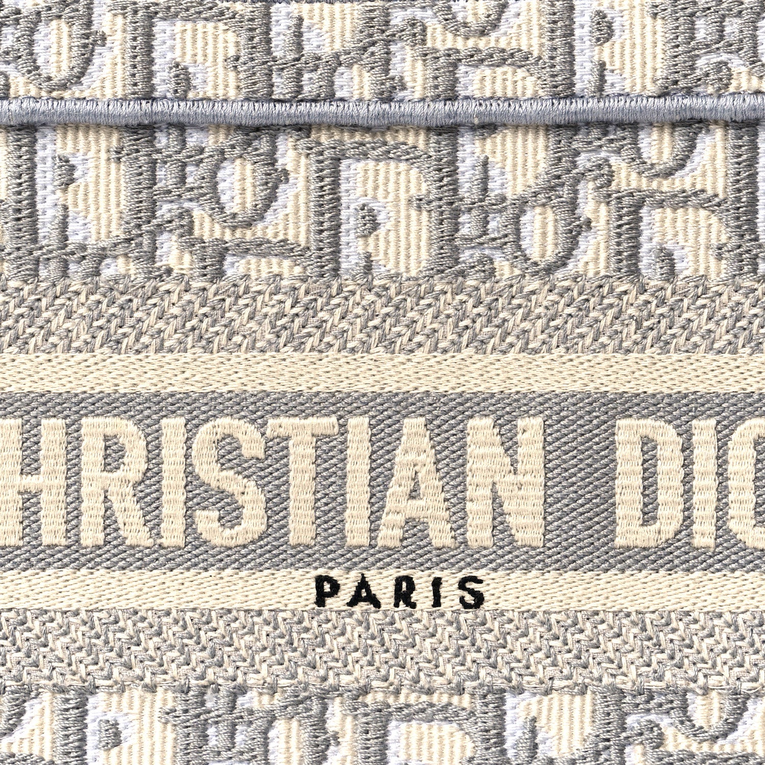 Christian Dior Oblique Mini Book Tote Grey Multicolor 8 of 10