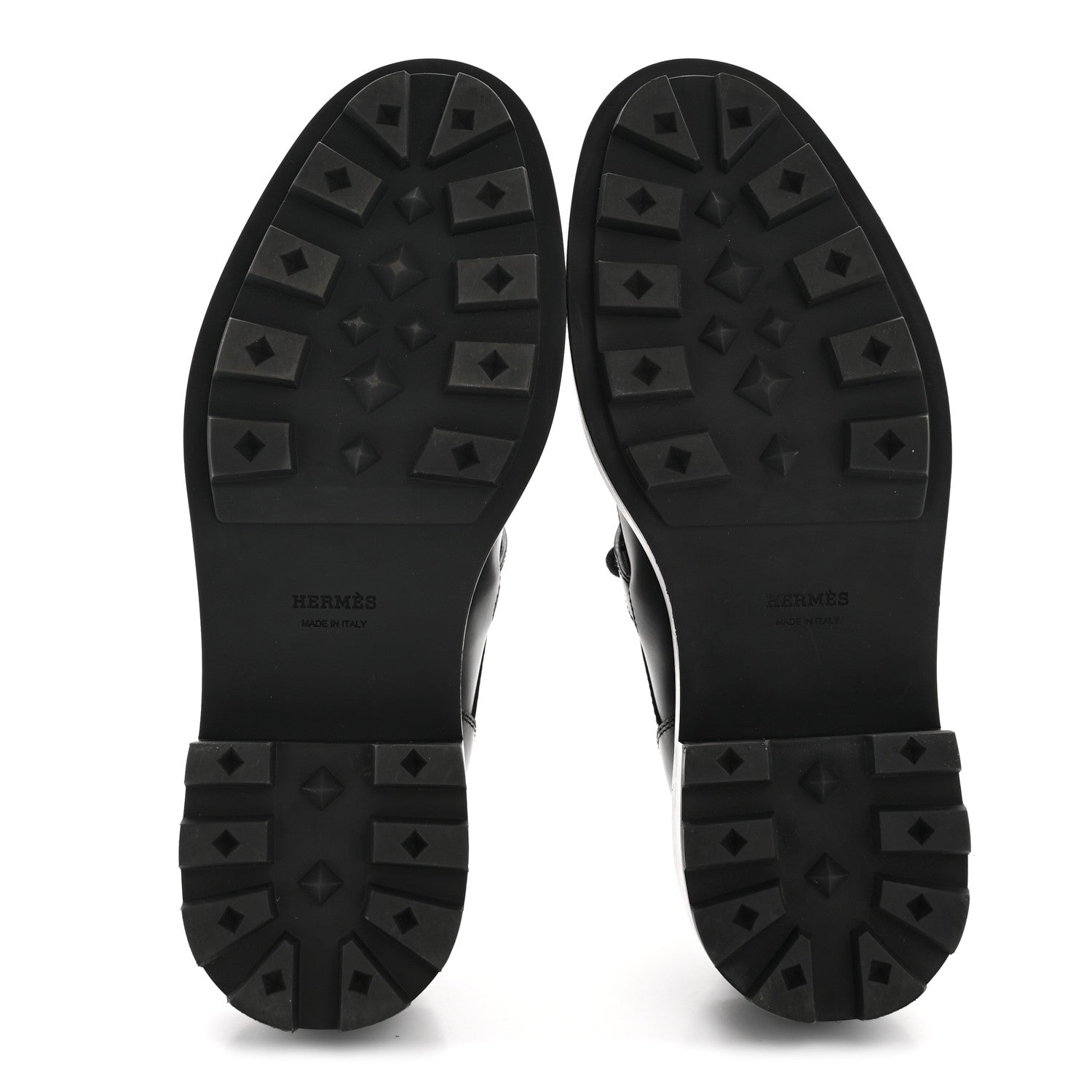 Hermes Glossed Calfskin First Oxford 37 Black 11 of 22