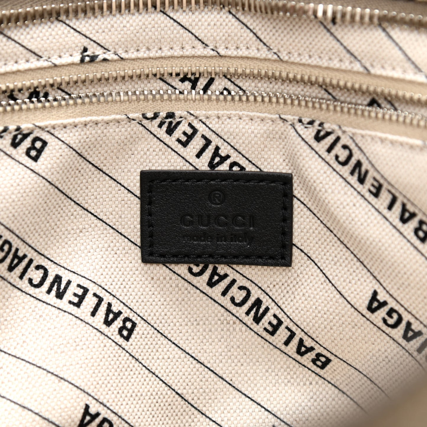 X GUCCI GG Supreme Monogram Neo Classic Silver Hardware City Beige Ebony