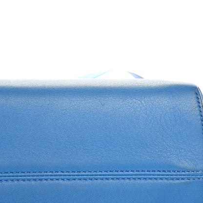 Fendi Vitello Dolce Medium By The Way Boston Bag Blue Royal 10 of 16
