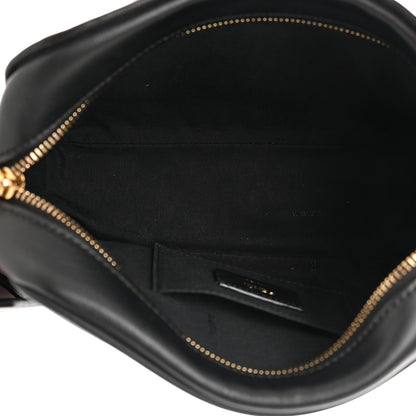 Fendi Vitello Century F is Fendi Bi-Color FF 1974 Embossed Camera Case Maya Black 5 of 13