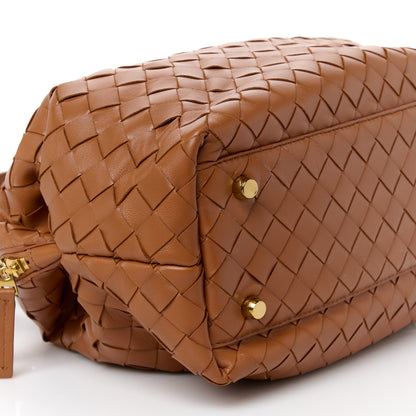 Bottega Veneta Nappa Intrecciato Bauletto Wood 9 of 10