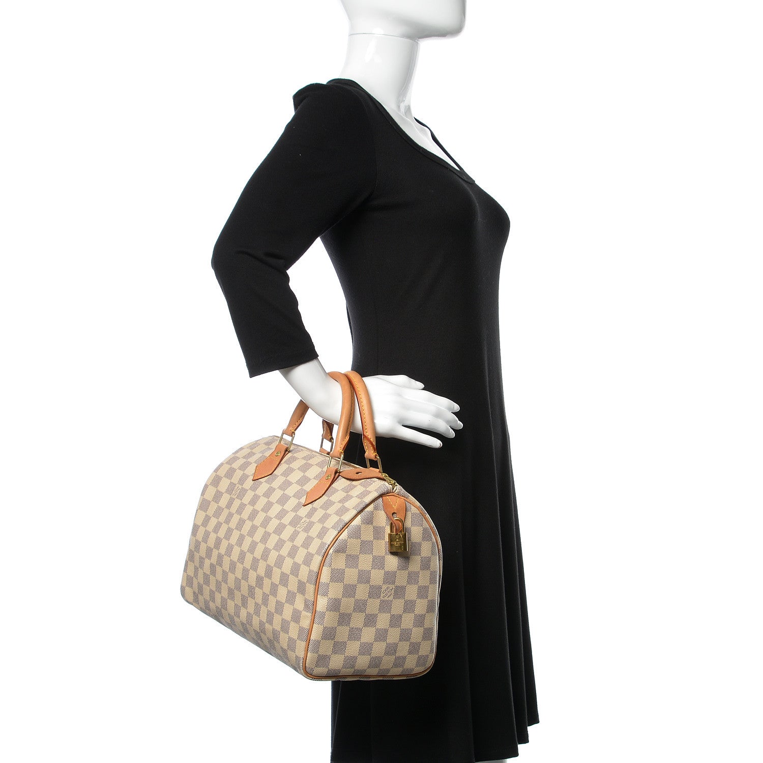 Louis Vuitton Damier Azur Speedy 30 2 of 10