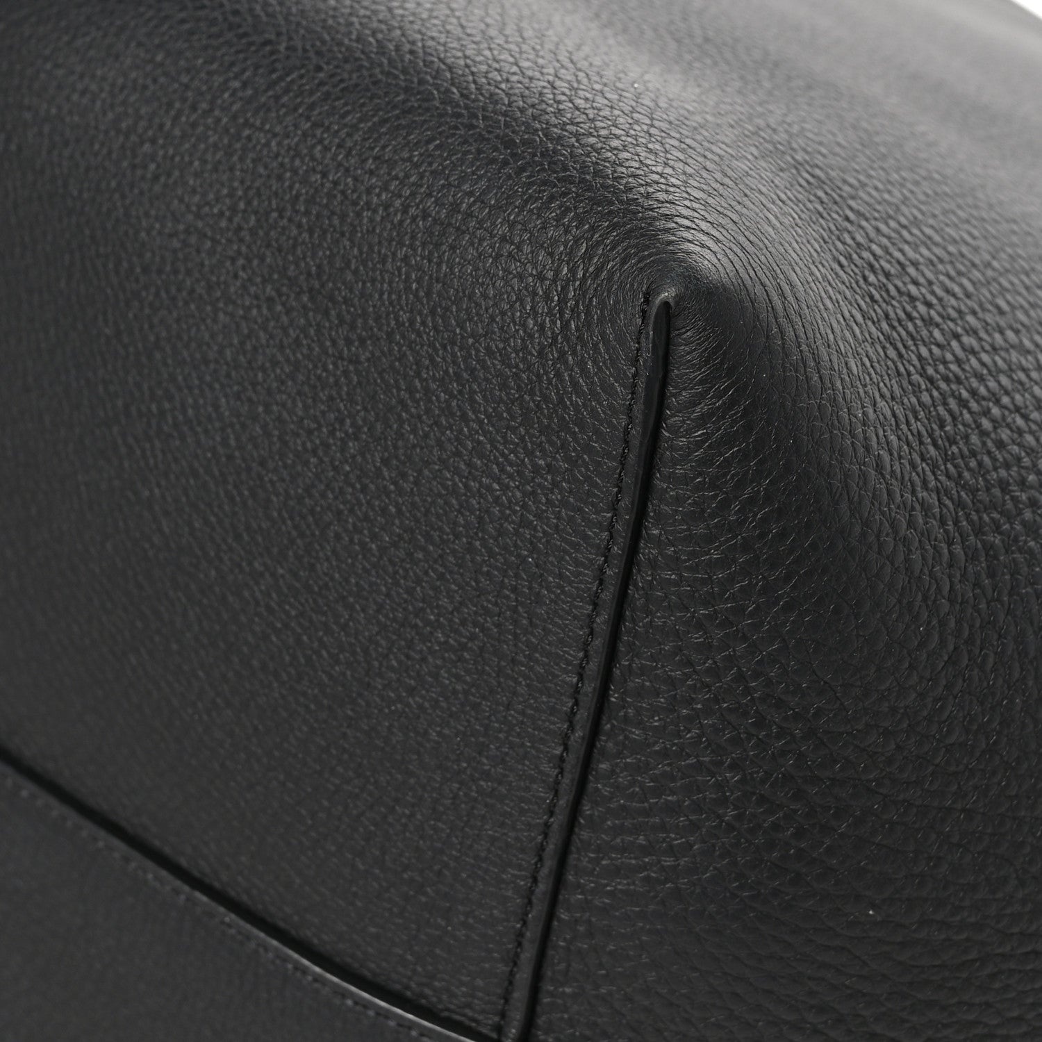 The Row Grained Calfskin Large N/S Park Tote Black 10 of 11