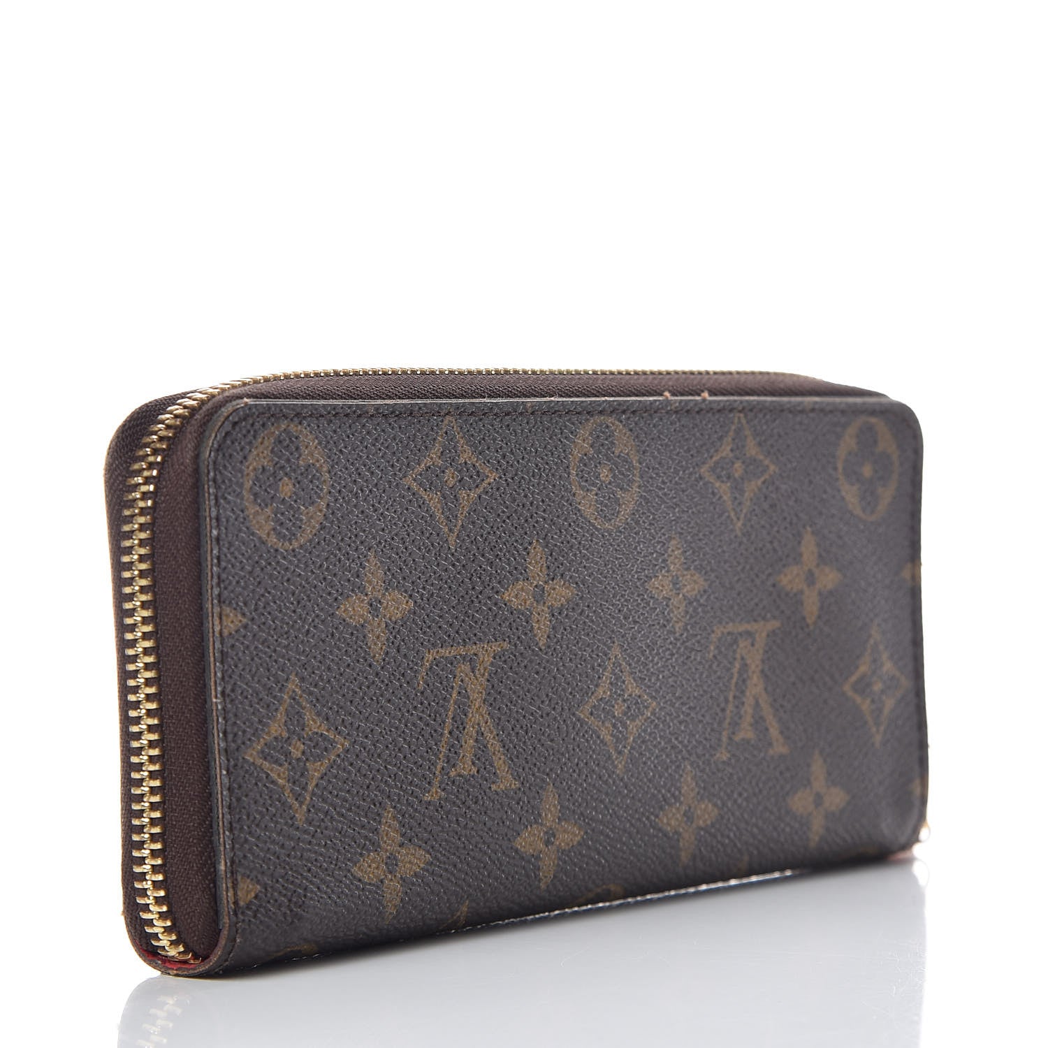 Louis Vuitton Monogram Clemence Wallet Hot Pink 3 of 11