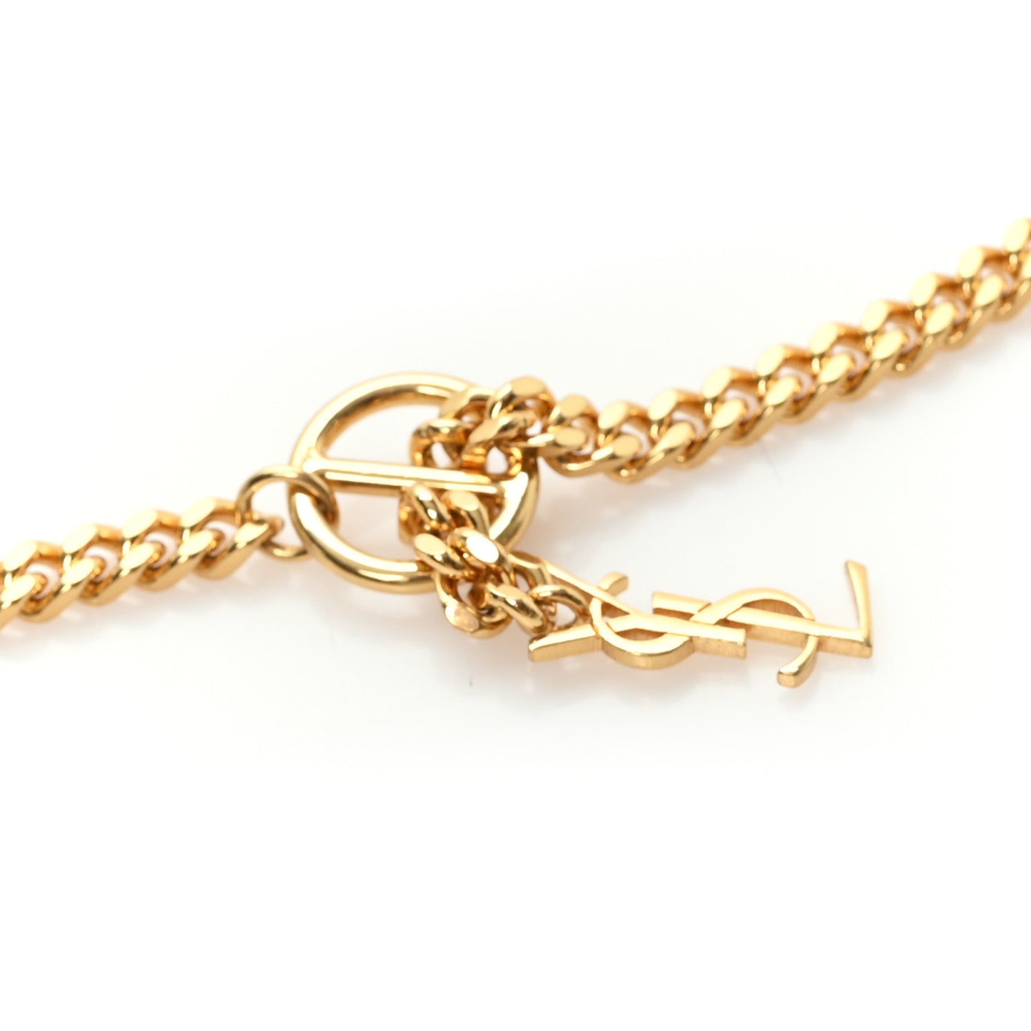 Metal Cassandre Chain Belt 75 Gold