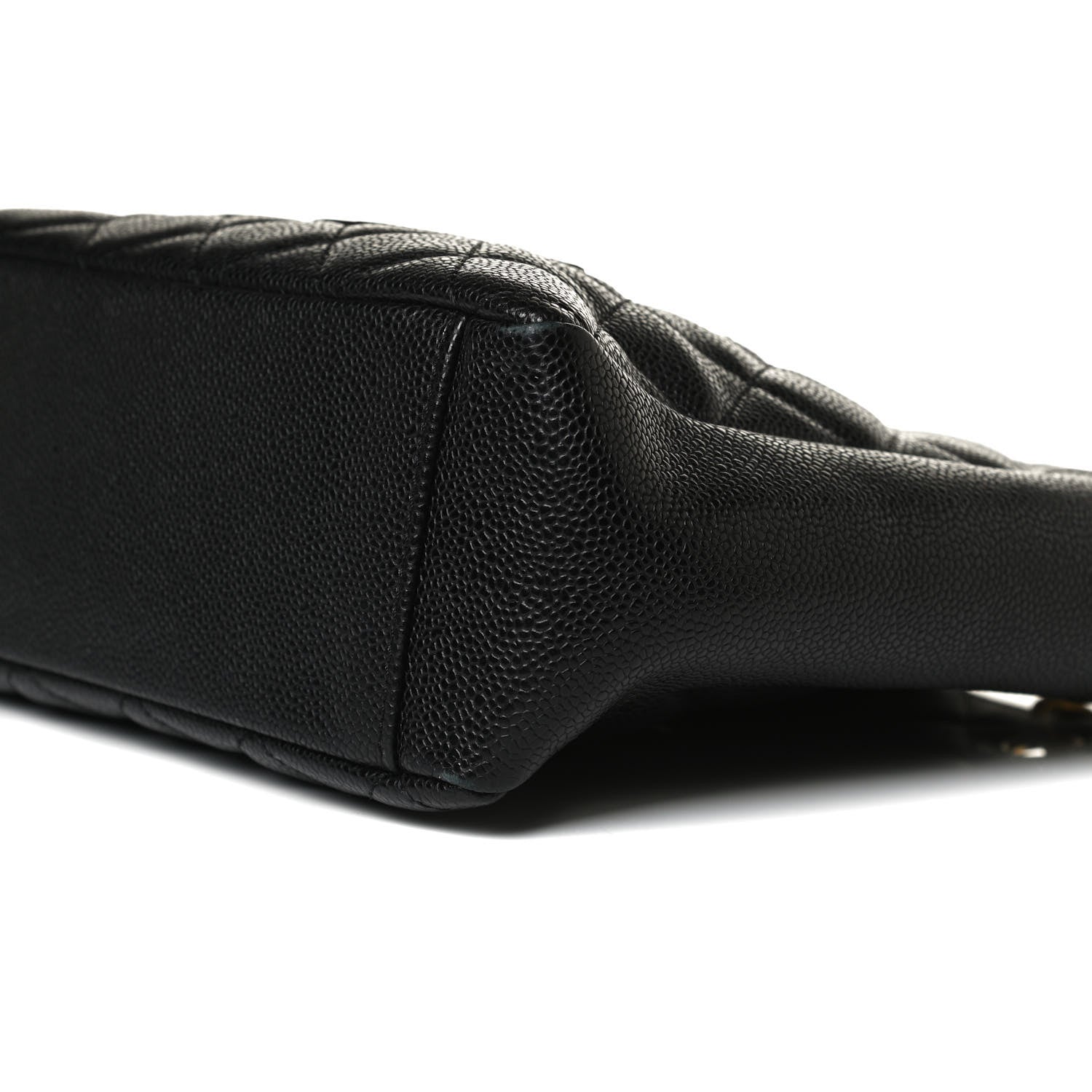 Chanel Caviar Quilted Petit Shopping Tote PST Black 10 of 15