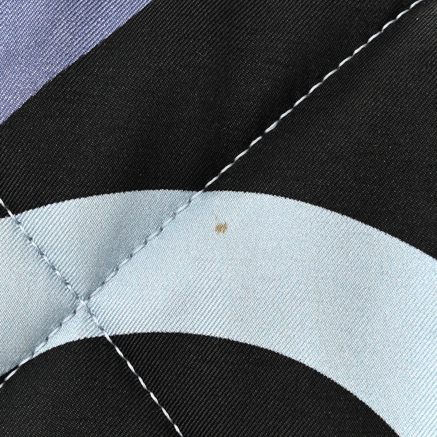 Silk Maxi Scarf Chanel 19 Flap Black Blue White