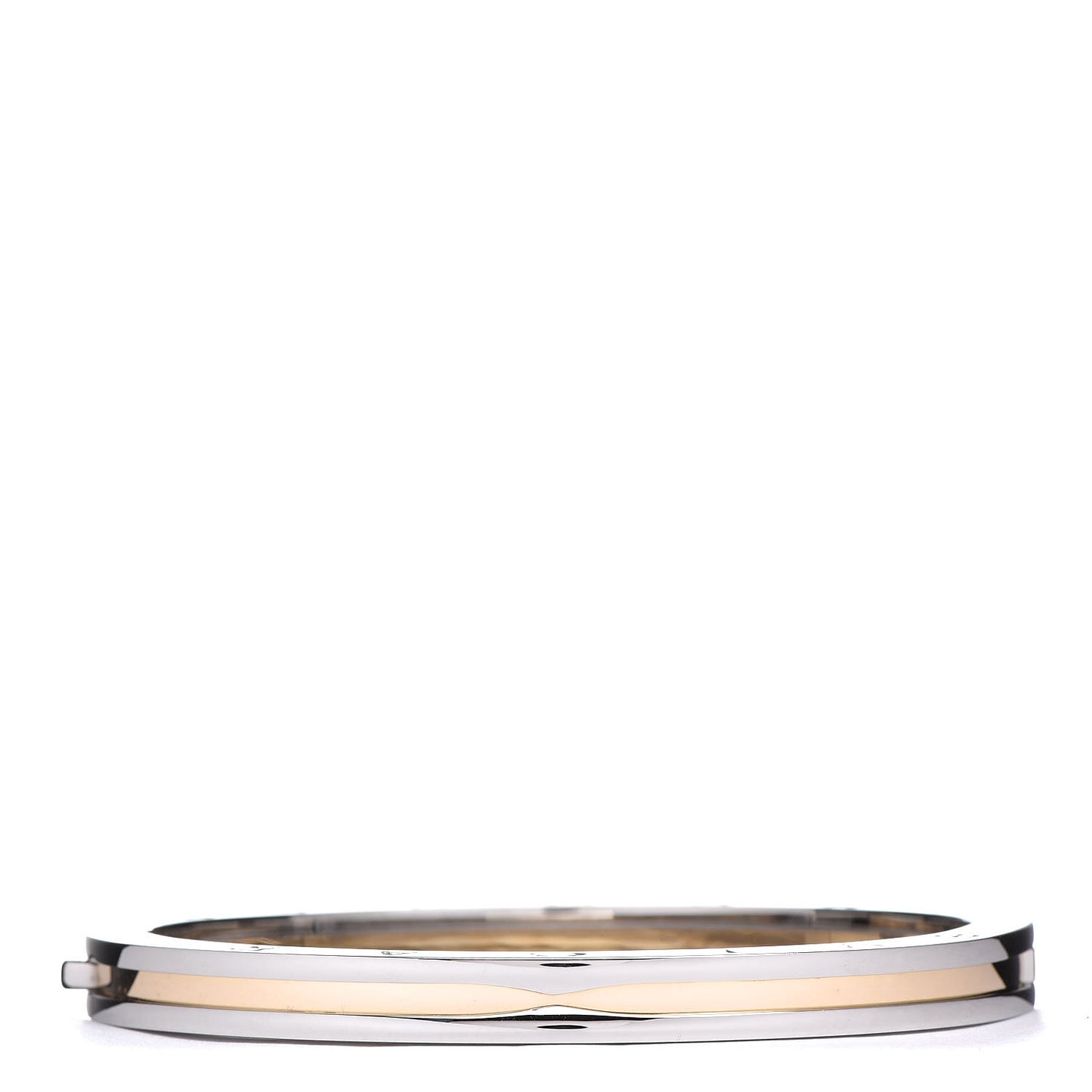 18K Yellow Gold Stainless Steel B.Zero1 Bangle Bracelet