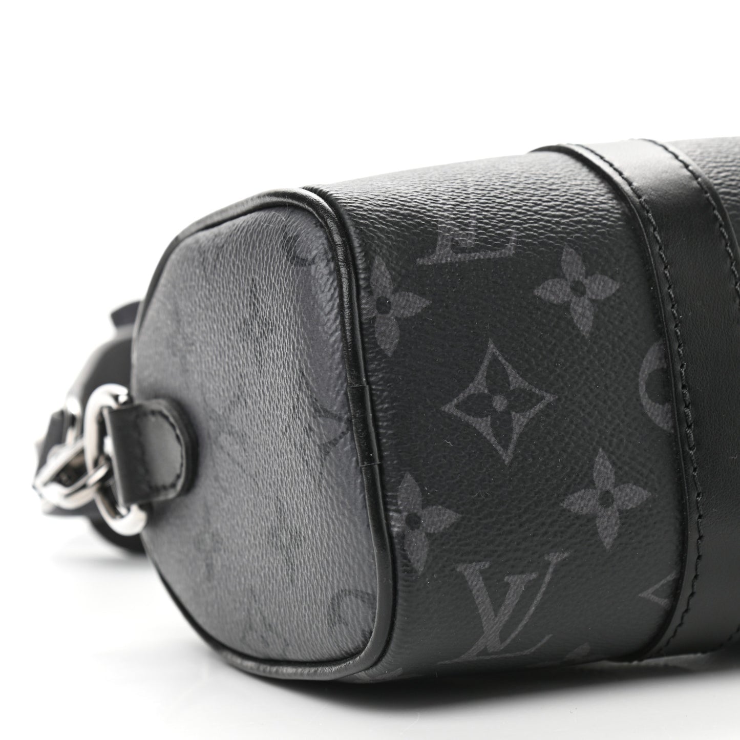 Reverse Monogram Eclipse Keepall XS Black