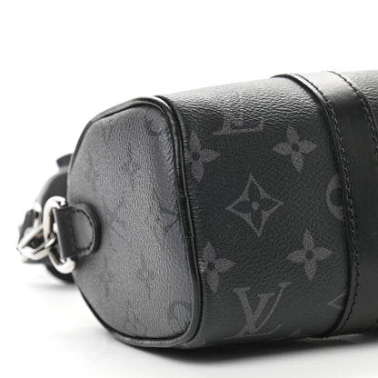 Louis Vuitton Reverse Monogram Eclipse Keepall XS Black 7 of 8