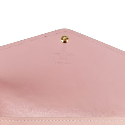 Louis Vuitton Vernis Compact Sarah Wallet Rose Ballerine 5 of 7