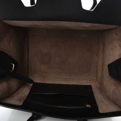 Celine Smooth Calfskin Small Tie Knot Tote Black 6 of 16