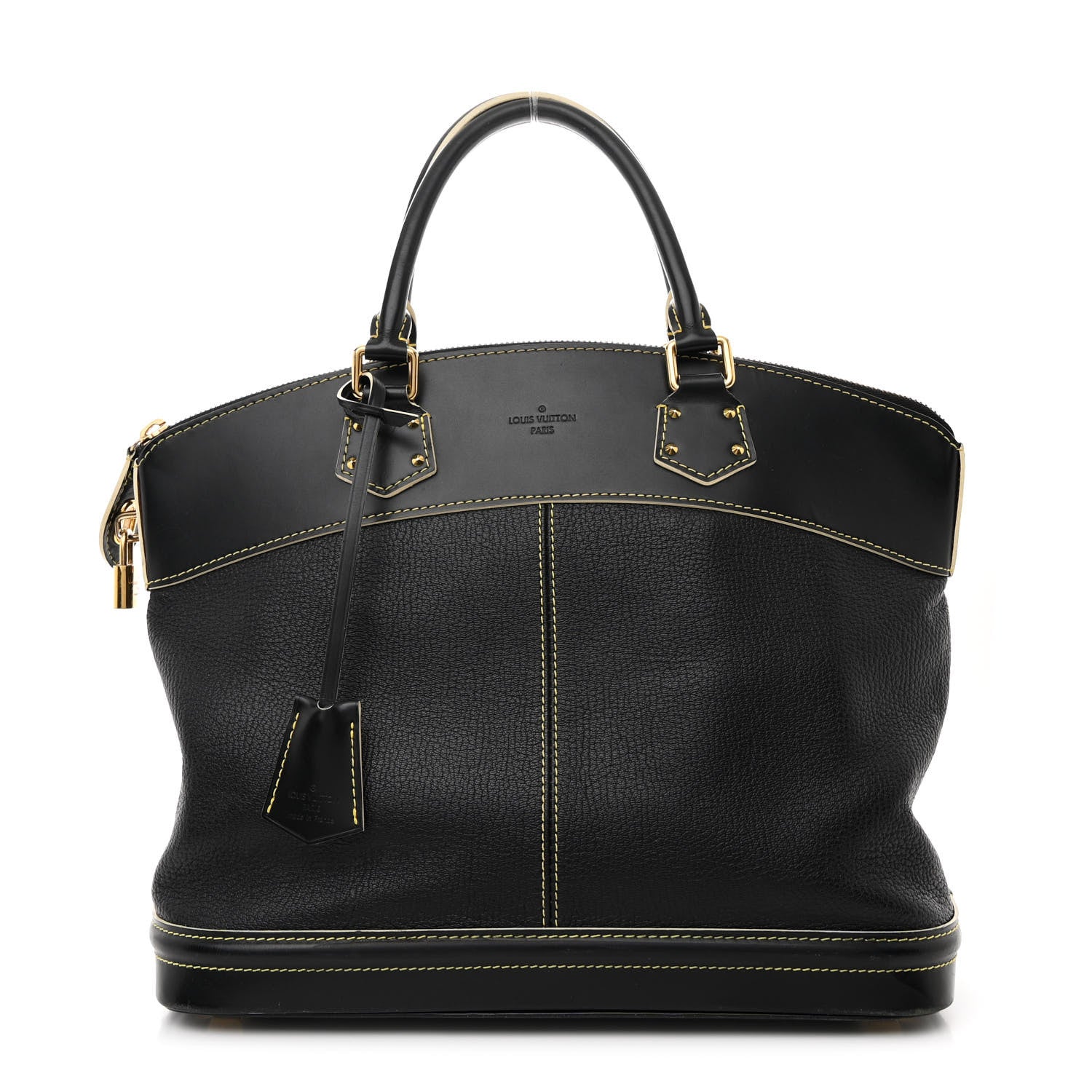 Louis Vuitton Suhali Lockit MM Black 1 of 11