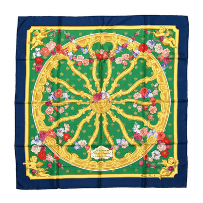 Hermes Silk Roue Arriere du Carosse Imperial de la Couer de Vienne Scarf 90 1 of 4