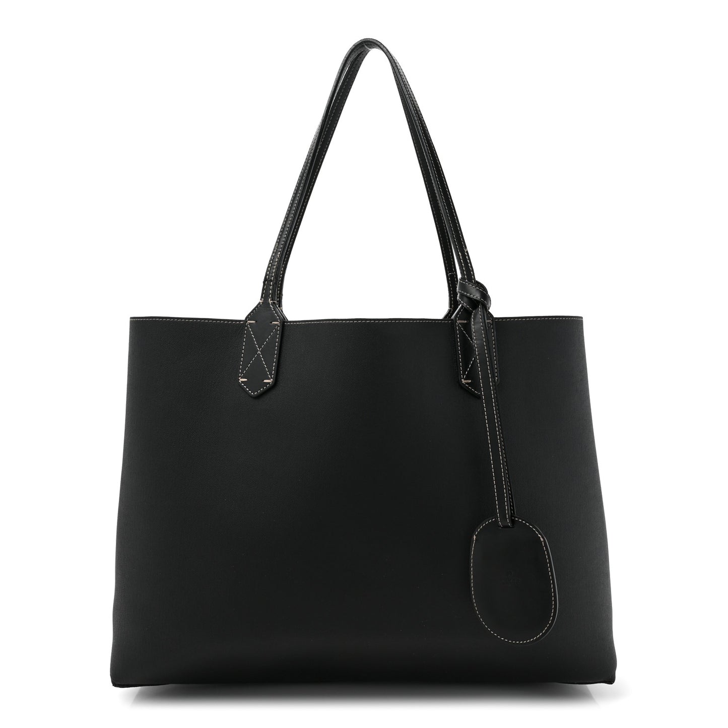 Calfskin GG Supreme Monogram Medium Reversible Tote Dark Brown