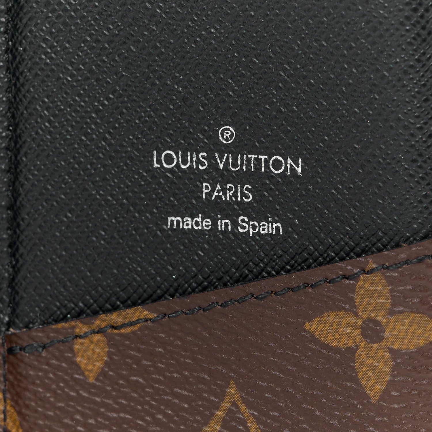 Louis Vuitton Monogram Macassar Pocket Organizer NM 8 of 14