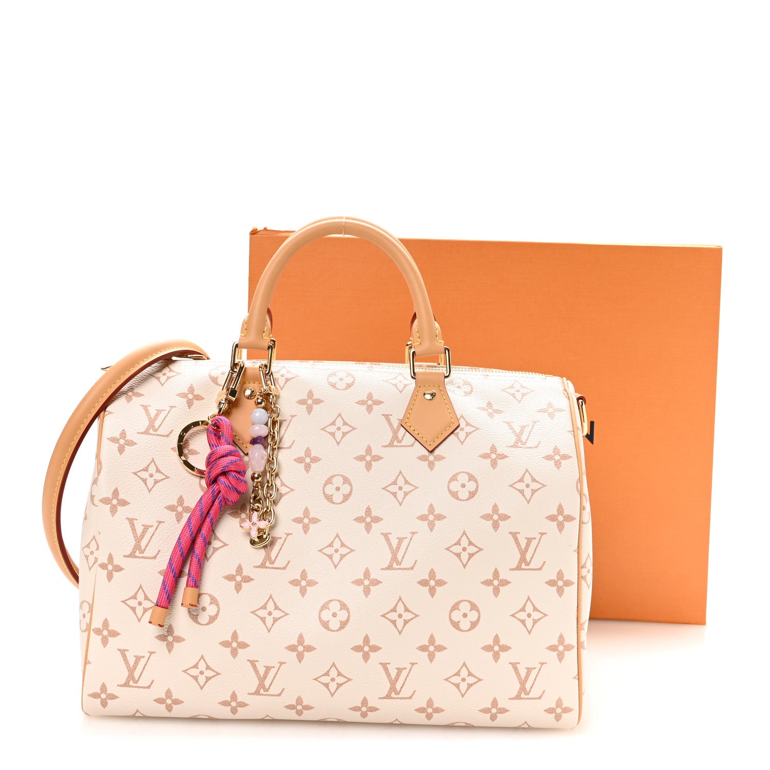 Louis Vuitton Monogram Dune Lucky Speedy Soft 30 Pink 10 of 10