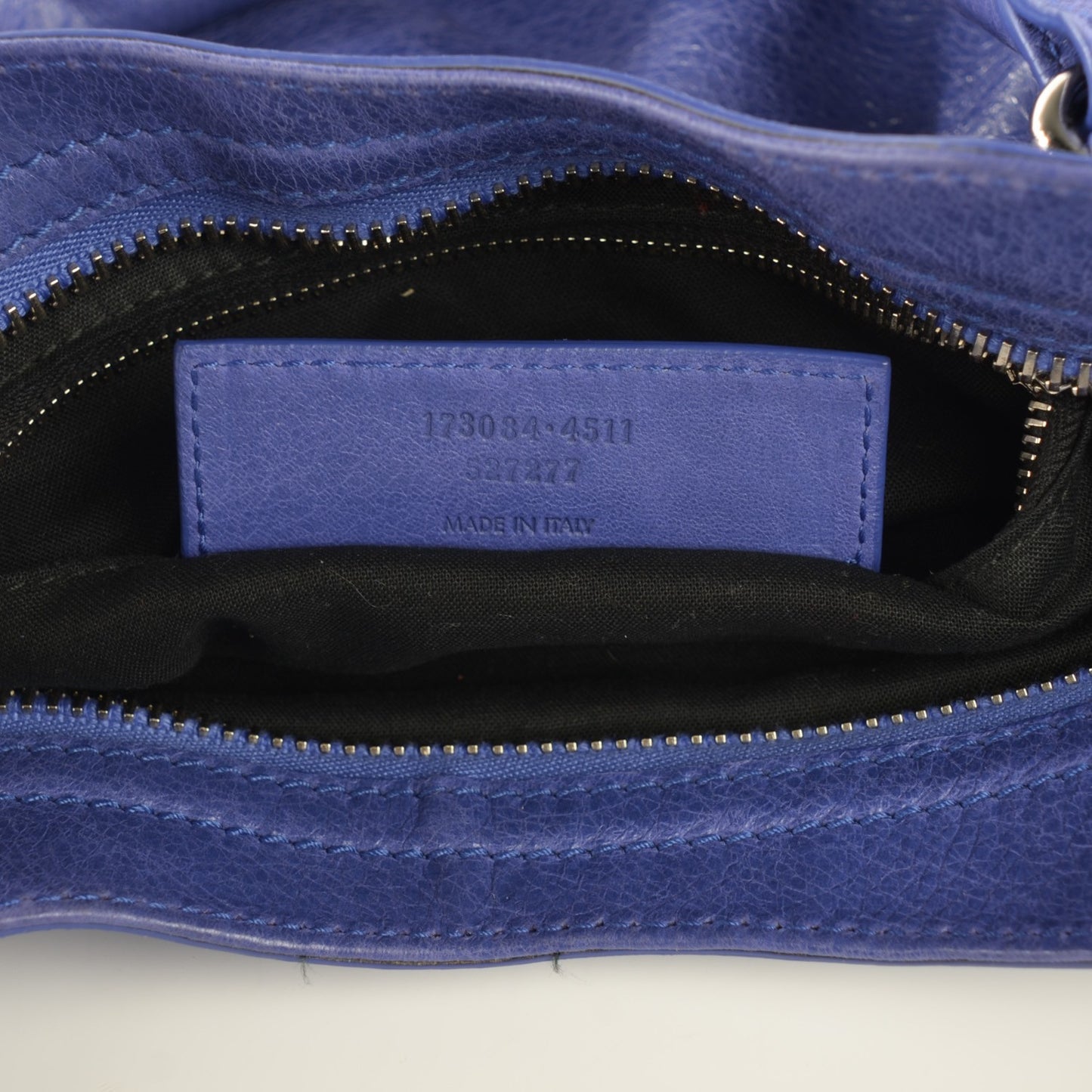 Agneau Giant 21 Silver Hardware City Bleu Lavande