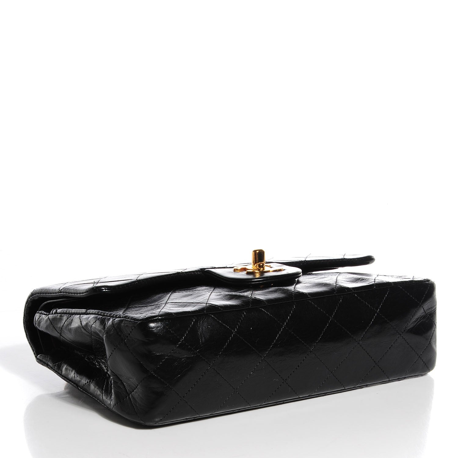 Chanel Lambskin Quilted Small Double Flap Black 4 of 8