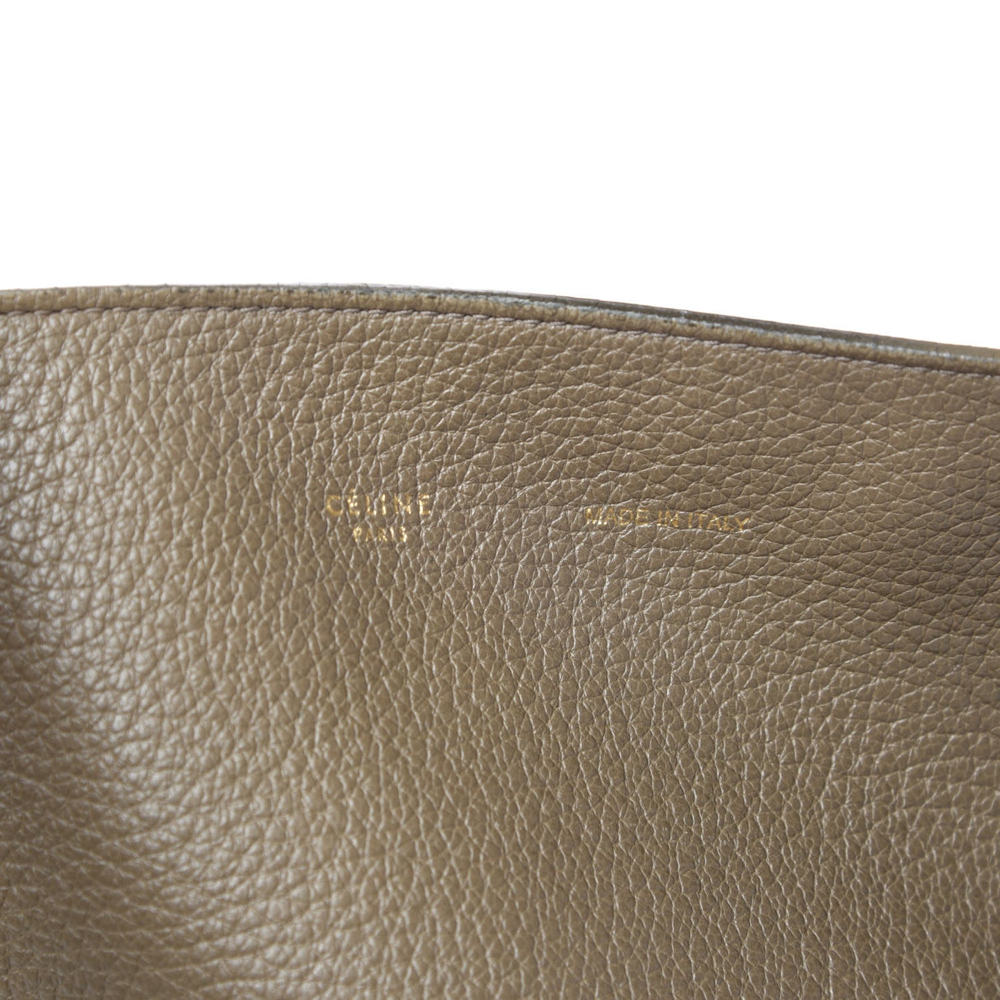Soft Grained Calfskin Small Belt Cabas Phantom Taupe