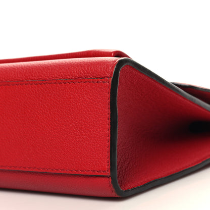 Louis Vuitton Soft Calfskin My Lockme Chain Bag BB Poppy 10 of 12