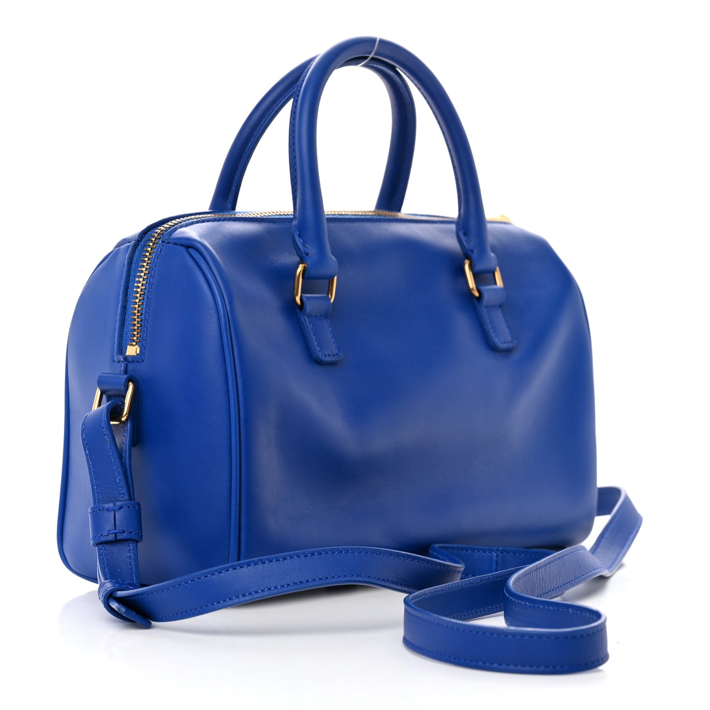Calfskin Classic Baby Duffle Blue