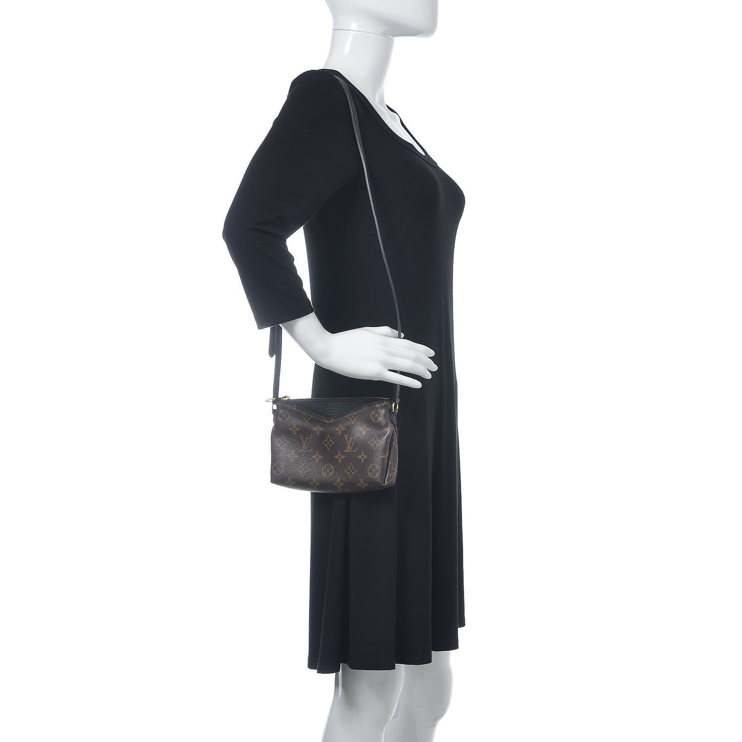 Monogram Pallas Crossbody Black