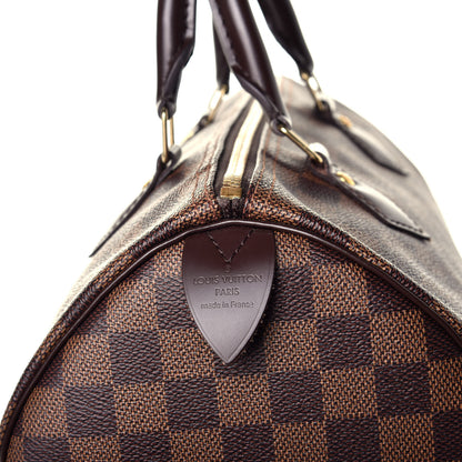 Louis Vuitton Damier Ebene Speedy 30 6 of 11