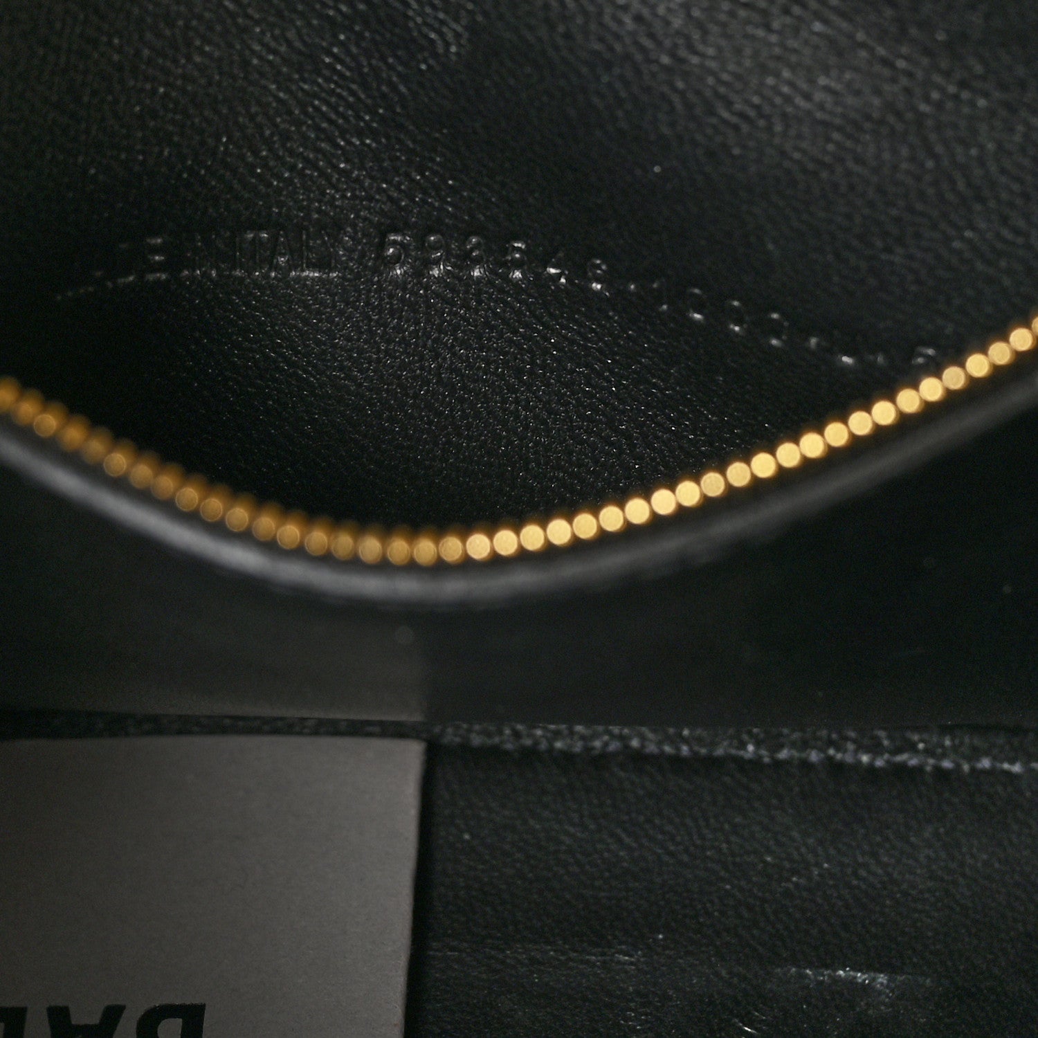 Balenciaga Shiny Calfskin Crocodile Embossed Small Hourglass Top Handle Bag Black 7 of 11
