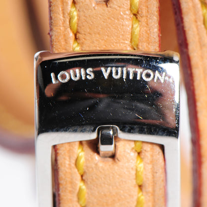 Louis Vuitton Stainless Steel Vachetta 28mm Tambour Triple Wrap Quartz Watch Brown 5 of 9