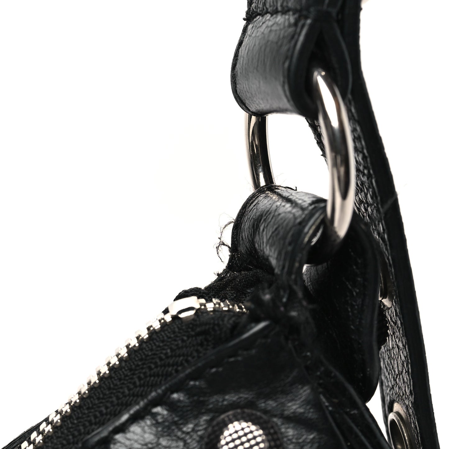 Agneau Arena Le Cagole Shoulder Bag XS Black