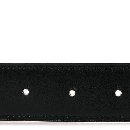 Hermes Box Togo 32mm H Belt 85 34 Black Gold 3 of 7