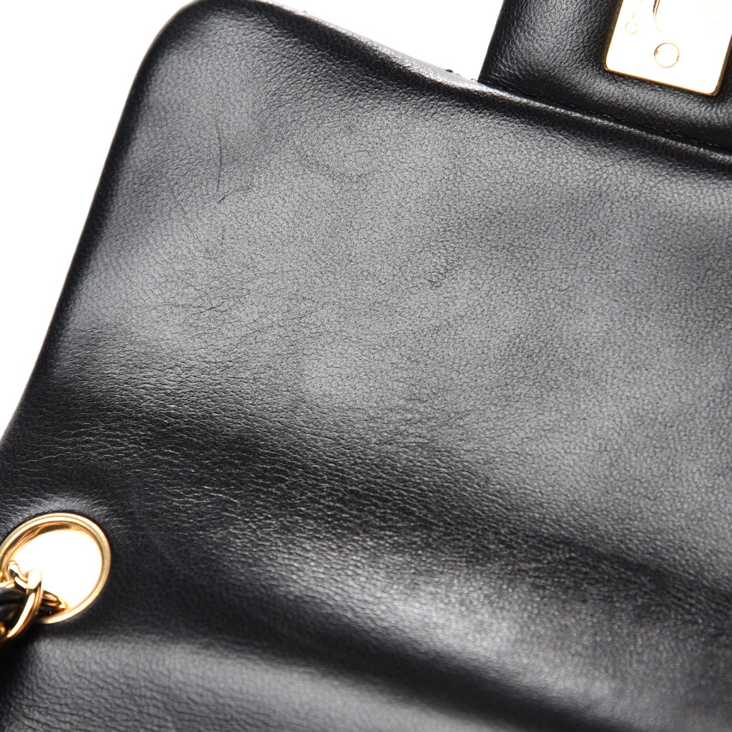 Chanel Lambskin Quilted Mini Square Flap Black 8 of 11