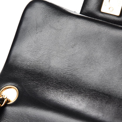 Chanel Lambskin Quilted Mini Square Flap Black 8 of 11