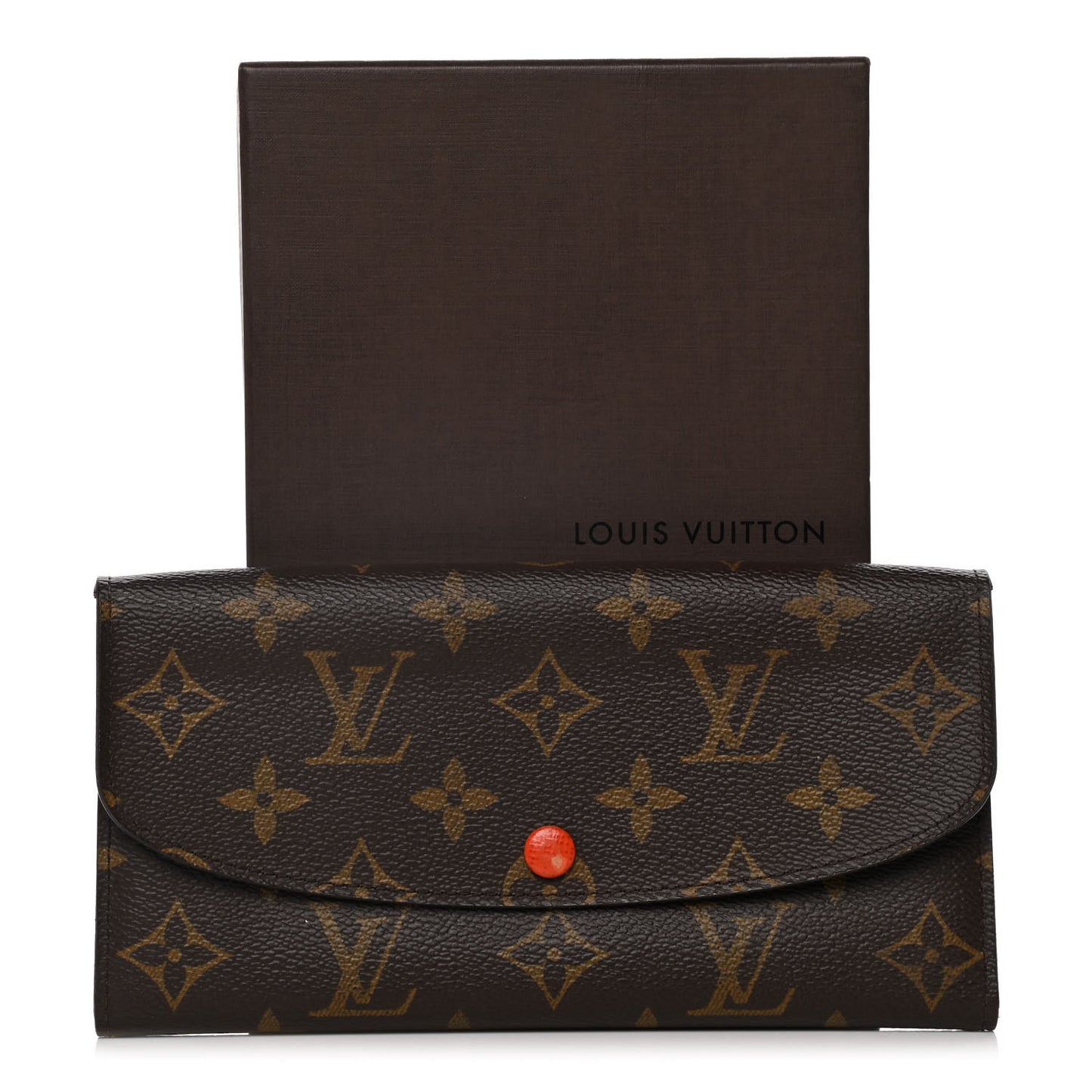 Monogram Emilie Wallet Piment
