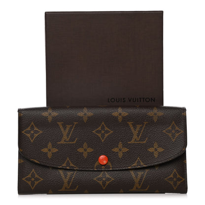 Louis Vuitton Monogram Emilie Wallet Piment 13 of 13