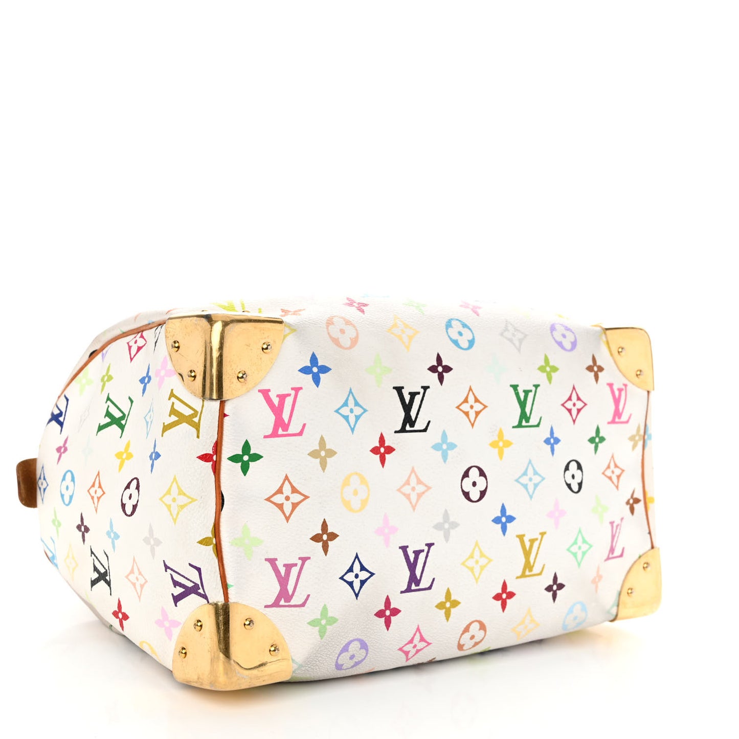 LOUIS VUITTON Monogram Multicolor Speedy 30 White