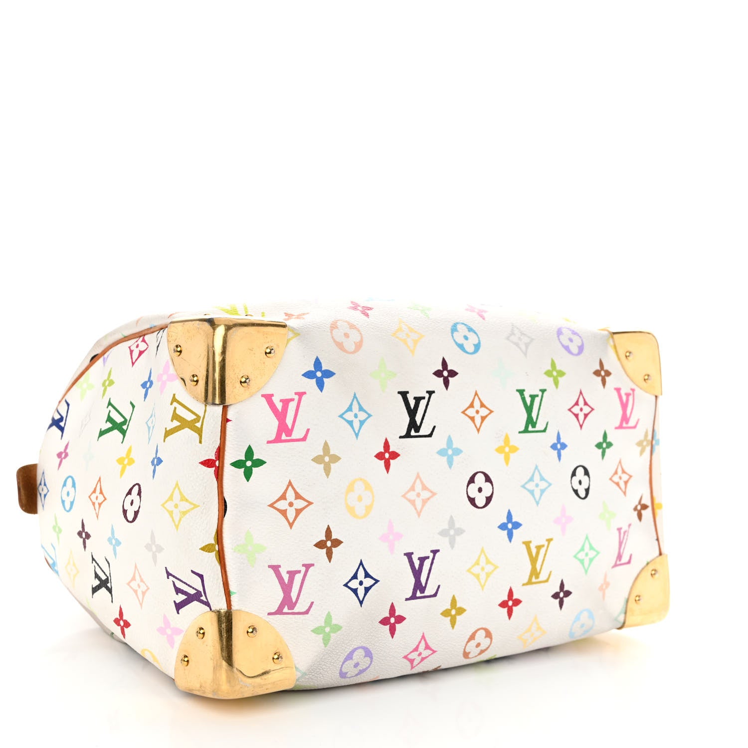 Louis Vuitton LOUIS VUITTON Monogram Multicolor Speedy 30 White 4 of 8