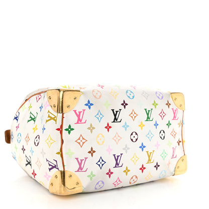 Louis Vuitton LOUIS VUITTON Monogram Multicolor Speedy 30 White 4 of 8