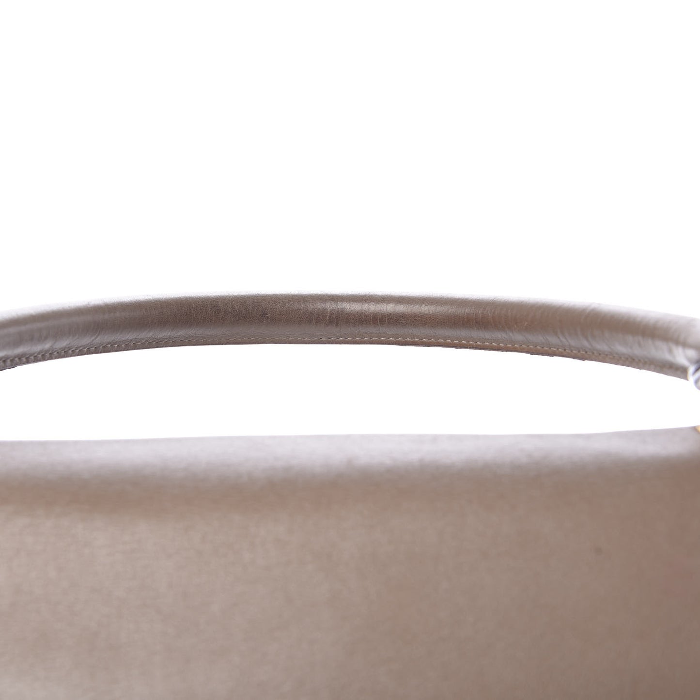 Smooth Calfskin Medium Trapeze Taupe