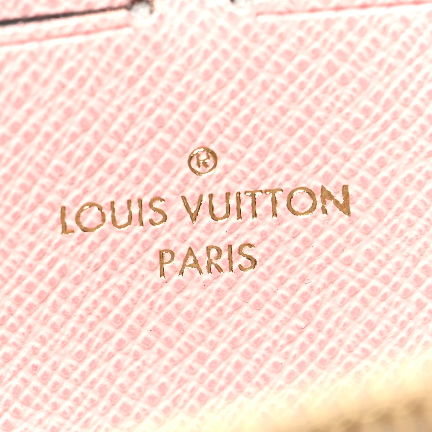 Louis Vuitton Damier Azur Clemence Wallet Rose Ballerine 7 of 11