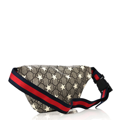 Gucci GG Supreme Monogram Stars Childrens Belt Bag 3 of 11