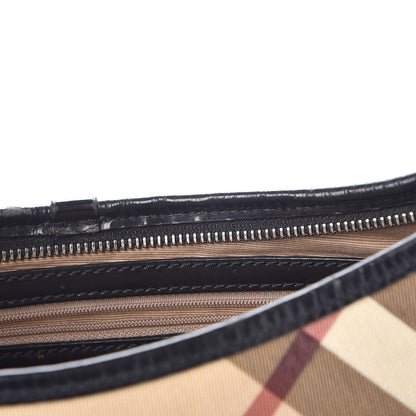 Burberry Nova Check Hobo Black 10 of 22