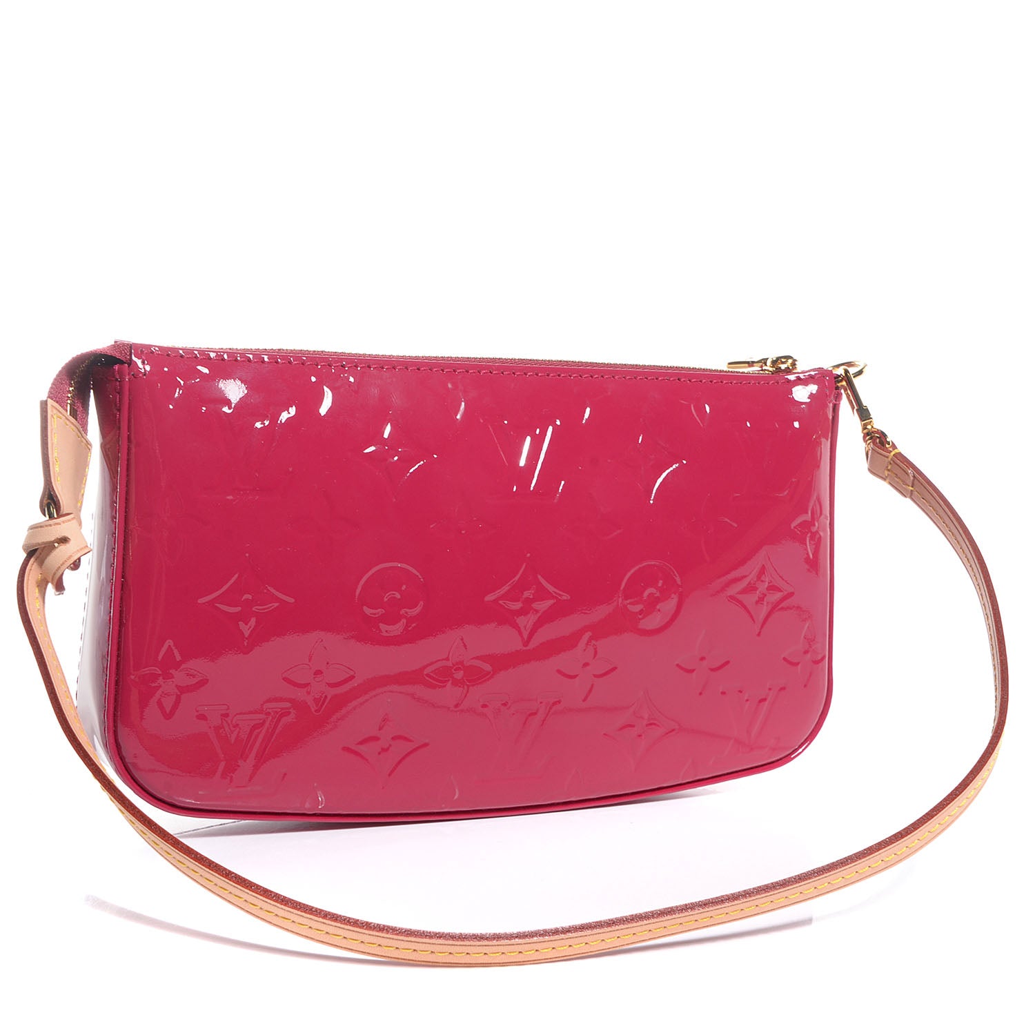 Louis Vuitton Vernis Pochette Accessories NM Rose Indien 3 of 8