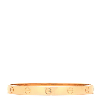 Cartier 18K Yellow Gold LOVE Bracelet 17 3 of 7