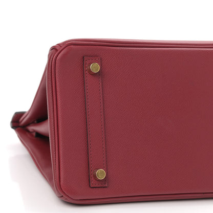 Hermes Epsom Birkin 30 Rubis 9 of 10