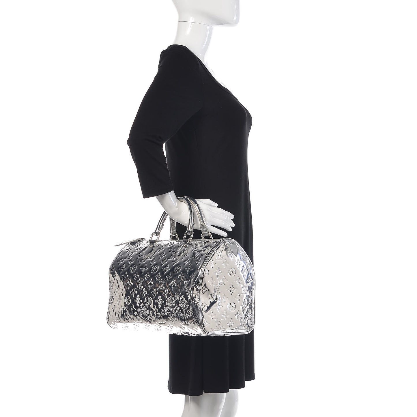 Monogram Miroir Speedy 30 Silver