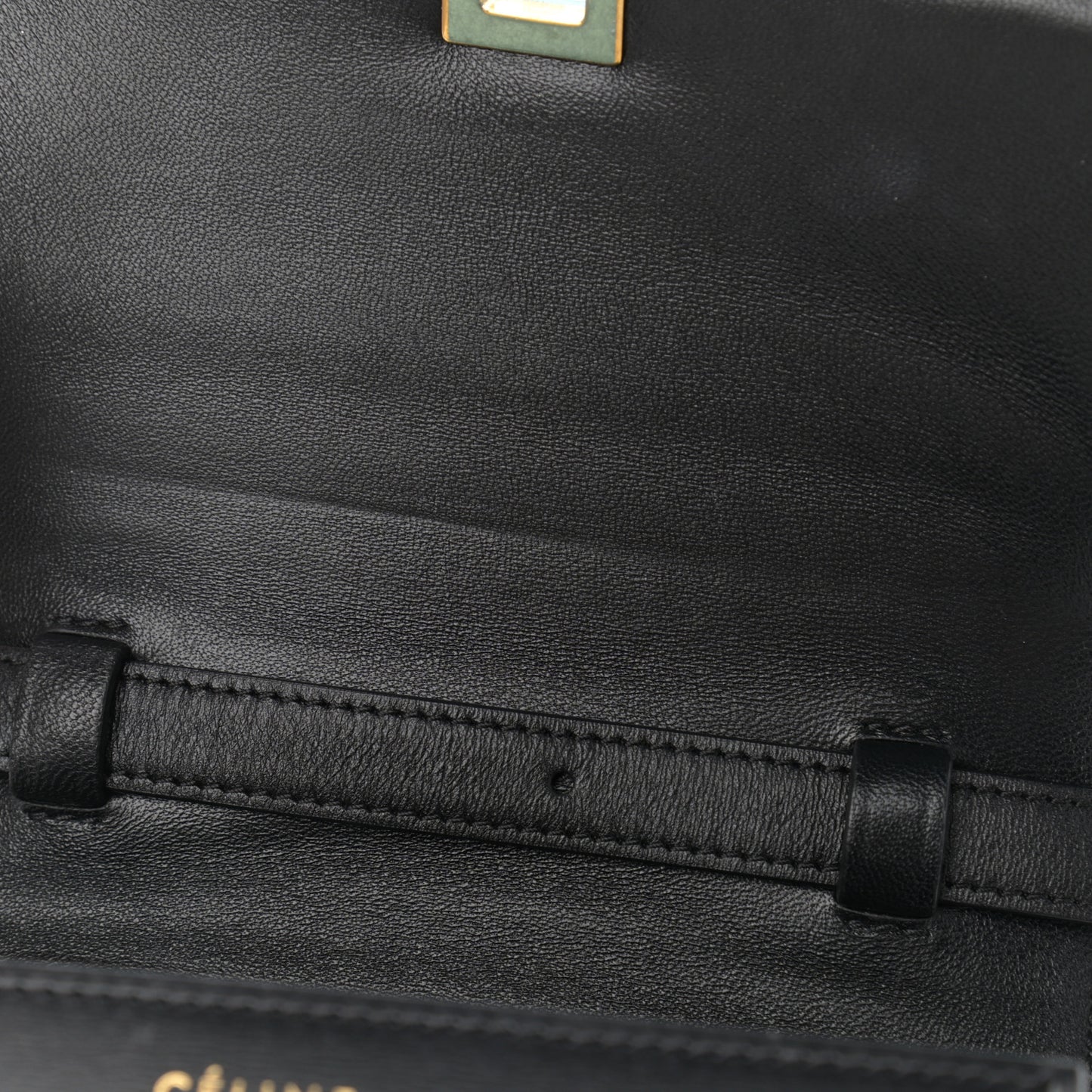 Box Calfskin Small Classic Box Flap Bag Black